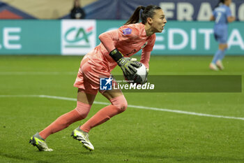 2023-10-31 - Goalkeeper of France Constance Picaud during the UEFA Women's Nations League, League A Group A2 football match between France and Norway on October 31, 2023 at Stade Auguste Delaune in Reims, France - FOOTBALL - WOMEN'S NATIONS LEAGUE - FRANCE V NORWAY - UEFA NATIONS LEAGUE - SOCCER