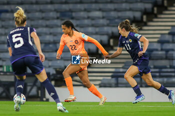 2023-10-31 - Esmee Brugts of Netherlands during the UEFA Women's Nations League, League A Group A1, football match between Scotland and Netherlands on 31 October 2023 at Hampden Park in Glasgow, Scotland - FOOTBALL - WOMEN'S NATIONS LEAGUE - SCOTLAND V NETHERLANDS - UEFA NATIONS LEAGUE - SOCCER