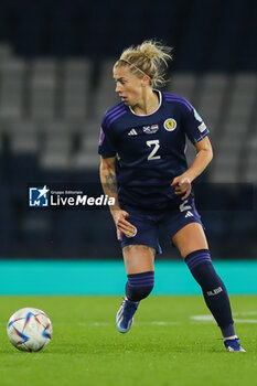 2023-10-31 - Nicola Docherty of Scotland during the UEFA Women's Nations League, League A Group A1, football match between Scotland and Netherlands on 31 October 2023 at Hampden Park in Glasgow, Scotland - FOOTBALL - WOMEN'S NATIONS LEAGUE - SCOTLAND V NETHERLANDS - UEFA NATIONS LEAGUE - SOCCER