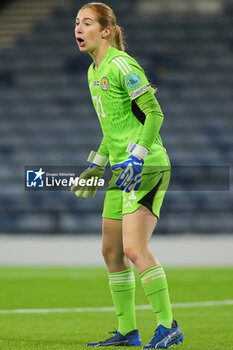 2023-10-31 - Sandy MacIver of Scotland during the UEFA Women's Nations League, League A Group A1, football match between Scotland and Netherlands on 31 October 2023 at Hampden Park in Glasgow, Scotland - FOOTBALL - WOMEN'S NATIONS LEAGUE - SCOTLAND V NETHERLANDS - UEFA NATIONS LEAGUE - SOCCER