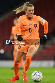 2023-10-31 - Jill Roord of Netherlands during the UEFA Women's Nations League, League A Group A1, football match between Scotland and Netherlands on 31 October 2023 at Hampden Park in Glasgow, Scotland - FOOTBALL - WOMEN'S NATIONS LEAGUE - SCOTLAND V NETHERLANDS - UEFA NATIONS LEAGUE - SOCCER