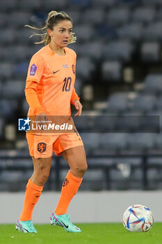 2023-10-31 - Danielle van de Donk of Netherlands during the UEFA Women's Nations League, League A Group A1, football match between Scotland and Netherlands on 31 October 2023 at Hampden Park in Glasgow, Scotland - FOOTBALL - WOMEN'S NATIONS LEAGUE - SCOTLAND V NETHERLANDS - UEFA NATIONS LEAGUE - SOCCER