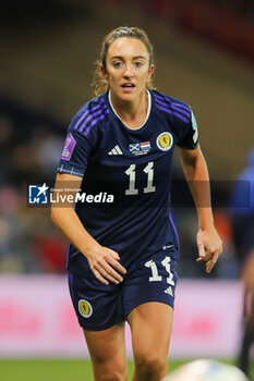 2023-10-31 - Lisa Evans of Scotland during the UEFA Women's Nations League, League A Group A1, football match between Scotland and Netherlands on 31 October 2023 at Hampden Park in Glasgow, Scotland - FOOTBALL - WOMEN'S NATIONS LEAGUE - SCOTLAND V NETHERLANDS - UEFA NATIONS LEAGUE - SOCCER