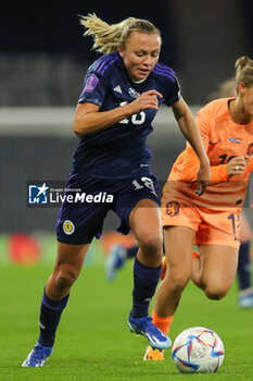 2023-10-31 - Claire Emslie of Scotland during the UEFA Women's Nations League, League A Group A1, football match between Scotland and Netherlands on 31 October 2023 at Hampden Park in Glasgow, Scotland - FOOTBALL - WOMEN'S NATIONS LEAGUE - SCOTLAND V NETHERLANDS - UEFA NATIONS LEAGUE - SOCCER