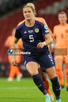 2023-10-31 - Sophie Howard of Scotland during the UEFA Women's Nations League, League A Group A1, football match between Scotland and Netherlands on 31 October 2023 at Hampden Park in Glasgow, Scotland - FOOTBALL - WOMEN'S NATIONS LEAGUE - SCOTLAND V NETHERLANDS - UEFA NATIONS LEAGUE - SOCCER