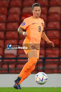 2023-10-31 - Sherida Spitse of Netherlands during the UEFA Women's Nations League, League A Group A1, football match between Scotland and Netherlands on 31 October 2023 at Hampden Park in Glasgow, Scotland - FOOTBALL - WOMEN'S NATIONS LEAGUE - SCOTLAND V NETHERLANDS - UEFA NATIONS LEAGUE - SOCCER