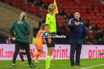 2023-10-31 - Scotland National Team Manager, Pedro Martinez Losa during the UEFA Women's Nations League, League A Group A1, football match between Scotland and Netherlands on 31 October 2023 at Hampden Park in Glasgow, Scotland - FOOTBALL - WOMEN'S NATIONS LEAGUE - SCOTLAND V NETHERLANDS - UEFA NATIONS LEAGUE - SOCCER