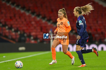 2023-10-31 - Victoria Pelova of Netherlands during the UEFA Women's Nations League, League A Group A1, football match between Scotland and Netherlands on 31 October 2023 at Hampden Park in Glasgow, Scotland - FOOTBALL - WOMEN'S NATIONS LEAGUE - SCOTLAND V NETHERLANDS - UEFA NATIONS LEAGUE - SOCCER