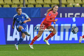 2023-12-05 - Manuela Giugliano of Italia in action during Women Nation League match between Italia and Swittzerland at Stadio Ennio Tardini, Parma - WOMEN - ITALY VS SWITZERLAND - UEFA NATIONS LEAGUE - SOCCER