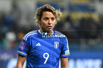 2023-12-05 - Valentina Giacinti of Italia during Women Nation League match between Italia and Swittzerland at Stadio Ennio Tardini, Parma - WOMEN - ITALY VS SWITZERLAND - UEFA NATIONS LEAGUE - SOCCER