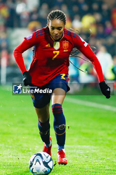 2023-12-01 - Salma Paralluelo of Spain during the UEFA Women's Nations League, Group D football match between Spain and Italy on December 1, 2023 at Pasaron Municipal stadium in Pontevedra, Spain - FOOTBALL - WOMEN'S NATIONS LEAGUE - SPAIN V ITALY - UEFA NATIONS LEAGUE - SOCCER