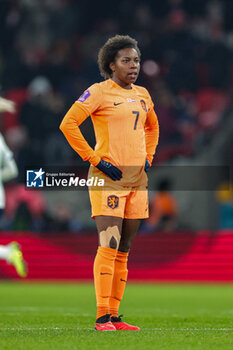 2023-12-01 - Lineth Beerensteyn (7) of Netherlands during the UEFA Women's Nations League, Group A football match between England and Netherlands on 1 December 2023 at Wembley Stadium in London, England - FOOTBALL - WOMEN'S NATIONS LEAGUE - ENGLAND V NETHERLANDS - UEFA NATIONS LEAGUE - SOCCER