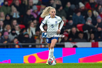 2023-12-01 - Alex Greenwood (5) of England during the UEFA Women's Nations League, Group A football match between England and Netherlands on 1 December 2023 at Wembley Stadium in London, England - FOOTBALL - WOMEN'S NATIONS LEAGUE - ENGLAND V NETHERLANDS - UEFA NATIONS LEAGUE - SOCCER