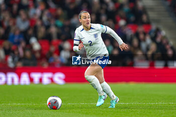 2023-12-01 - Lucy Bronze (2) of England during the UEFA Women's Nations League, Group A football match between England and Netherlands on 1 December 2023 at Wembley Stadium in London, England - FOOTBALL - WOMEN'S NATIONS LEAGUE - ENGLAND V NETHERLANDS - UEFA NATIONS LEAGUE - SOCCER