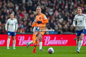 2023-12-01 - Jill Roord (6) of Netherlands during the UEFA Women's Nations League, Group A football match between England and Netherlands on 1 December 2023 at Wembley Stadium in London, England - FOOTBALL - WOMEN'S NATIONS LEAGUE - ENGLAND V NETHERLANDS - UEFA NATIONS LEAGUE - SOCCER