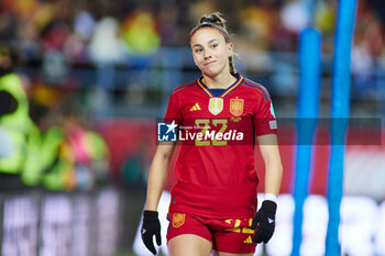 2023-12-05 - Athenea del Castillo of Spain during the UEFA Women's Nations League, Group D football match between Spain and Sweden on December 5, 2023 at La Rosaleda stadium in Malaga, Spain - FOOTBALL - WOMEN'S NATIONS LEAGUE - SPAIN V SWEDEN - UEFA NATIONS LEAGUE - SOCCER