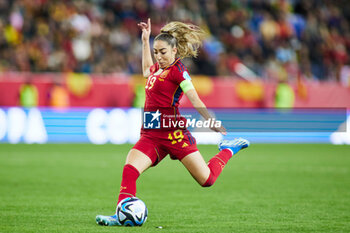 2023-12-05 - Olga Carmona of Spain during the UEFA Women's Nations League, Group D football match between Spain and Sweden on December 5, 2023 at La Rosaleda stadium in Malaga, Spain - FOOTBALL - WOMEN'S NATIONS LEAGUE - SPAIN V SWEDEN - UEFA NATIONS LEAGUE - SOCCER