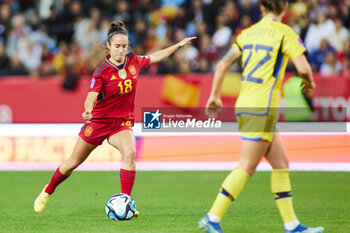 2023-12-05 - Maite Oroz of Spain during the UEFA Women's Nations League, Group D football match between Spain and Sweden on December 5, 2023 at La Rosaleda stadium in Malaga, Spain - FOOTBALL - WOMEN'S NATIONS LEAGUE - SPAIN V SWEDEN - UEFA NATIONS LEAGUE - SOCCER