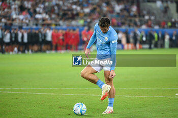 16/08/2023 - 10 JACK GREALISH of Manchester City during the penalty shoot out at the UEFA Super Cup match between Manchester City and Sevilla FC at Georgios Karaiskakis Stadium on August 16, 2023, in Piraeus, Greece. - UEFA SUPER CUP MANCHESTER CITY VS SEVILLA FC - SUPERCOPPA EUROPEA - CALCIO