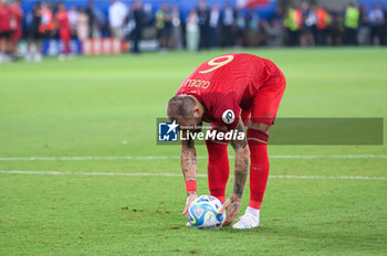 16/08/2023 - 6 GUDELJ of Sevilla FC during the penalty shoot out at the UEFA Super Cup match between Manchester City and Sevilla FC at Georgios Karaiskakis Stadium on August 16, 2023, in Piraeus, Greece. - UEFA SUPER CUP MANCHESTER CITY VS SEVILLA FC - SUPERCOPPA EUROPEA - CALCIO