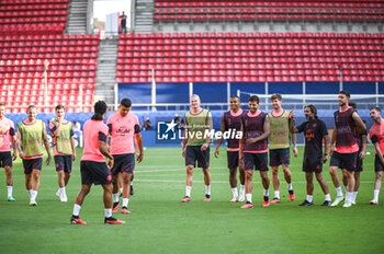 15/08/2023 - Manchester City during the team training session ahead of the UEFA Super Cup Final 2023 at Georgios Karaiskakis Stadium on August 15, 2023, in Piraeus, Greece. - MANCHESTER CITY TRAINING SESSION BEFORE THE UEFA SUPER CUP 2023 GAME - SUPERCOPPA EUROPEA - CALCIO