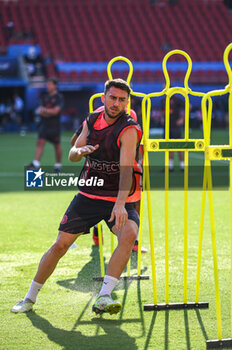 15/08/2023 - Manchester City during the team training session ahead of the UEFA Super Cup Final 2023 at Georgios Karaiskakis Stadium on August 15, 2023, in Piraeus, Greece. - MANCHESTER CITY TRAINING SESSION BEFORE THE UEFA SUPER CUP 2023 GAME - SUPERCOPPA EUROPEA - CALCIO