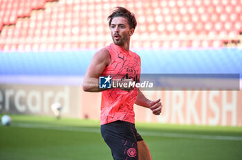 15/08/2023 - 10 JACK GREALISH of Manchester City during the team training session ahead of the UEFA Super Cup Final 2023 at Georgios Karaiskakis Stadium on August 15, 2023, in Piraeus, Greece. - MANCHESTER CITY TRAINING SESSION BEFORE THE UEFA SUPER CUP 2023 GAME - SUPERCOPPA EUROPEA - CALCIO