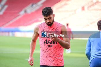 2023-08-15 - 24 JOSKO GVARDIOL of Manchester City during the team training session ahead of the UEFA Super Cup Final 2023 at Georgios Karaiskakis Stadium on August 15, 2023, in Piraeus, Greece. - MANCHESTER CITY TRAINING SESSION BEFORE THE UEFA SUPER CUP 2023 GAME - UEFA SUPER CUP - SOCCER