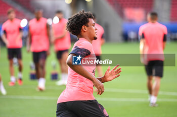 15/08/2023 - Manchester City during the team training session ahead of the UEFA Super Cup Final 2023 at Georgios Karaiskakis Stadium on August 15, 2023, in Piraeus, Greece. - MANCHESTER CITY TRAINING SESSION BEFORE THE UEFA SUPER CUP 2023 GAME - SUPERCOPPA EUROPEA - CALCIO