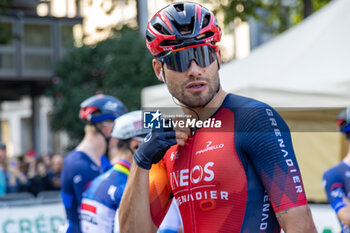 2023-10-07 - Filippo Ganna (ITA) of INEOS GRENADIERS - 2023 GIRO DI LOMBARDIA - STREET - CYCLING