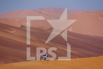 2023-01-12 - 109 DURAND Kevin (fra), RS Moto Racing Team, Honda, Moto, action during the Stage 11 of the Dakar 2023 between Shaybah and Empty Quarter Marathon, on January 12, 2023 in Empty Quarter Marathon, Saudi Arabia - AUTO - DAKAR 2023 - STAGE 11 - GIRO D'ITALIA - CYCLING
