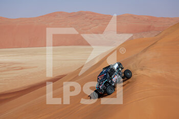 2023-01-12 - 412 GONZALEZ FERIOLI Jeremias (arg), RINALDI Pedro Gonzalo (arg), South Racing Can-Am, BRP, SSV, Motul, action during the Stage 11 of the Dakar 2023 between Shaybah and Empty Quarter Marathon, on January 12, 2023 in Empty Quarter Marathon, Saudi Arabia - AUTO - DAKAR 2023 - STAGE 11 - RALLY - MOTORS