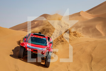 2023-01-12 - 228 BERGOUNHE Jean-Rémy (fra), COSTES Lionel (fra), MD Rallye Sport, Optimus MD, Auto, Motul, action during the Stage 11 of the Dakar 2023 between Shaybah and Empty Quarter Marathon, on January 12, 2023 in Empty Quarter Marathon, Saudi Arabia - AUTO - DAKAR 2023 - STAGE 11 - RALLY - MOTORS
