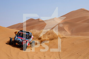 2023-01-12 - 345 KOLOC Yasmeen (syc), PERRY Taye (ger), Buggyra ZM Academy, Buggyra Can-Am, SSV, action during the Stage 11 of the Dakar 2023 between Shaybah and Empty Quarter Marathon, on January 12, 2023 in Empty Quarter Marathon, Saudi Arabia - AUTO - DAKAR 2023 - STAGE 11 - GIRO D'ITALIA - CYCLING
