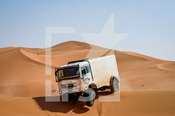 2023-01-12 - 518 BEHRINGER Mathias (ger), KUPPER Hugo (ned), STRIEBE Robert (ger), X-Raid Yamaha Supported Team, Man, Trucks, action during the Stage 11 of the Dakar 2023 between Shaybah and Empty Quarter Marathon, on January 12, 2023 in Empty Quarter Marathon, Saudi Arabia - AUTO - DAKAR 2023 - STAGE 11 - GIRO D'ITALIA - CYCLING