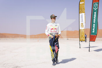 2023-01-12 - QUINTERO Seth (usa), Red Bull Off-Road Junior Team USA presented by BF Goodrich, Can-Am, SSV, FIA W2RC, portrait during the Stage 11 of the Dakar 2023 between Shaybah and Empty Quarter Marathon, on January 12, 2023 in Empty Quarter Marathon, Saudi Arabia - AUTO - DAKAR 2023 - STAGE 11 - RALLY - MOTORS