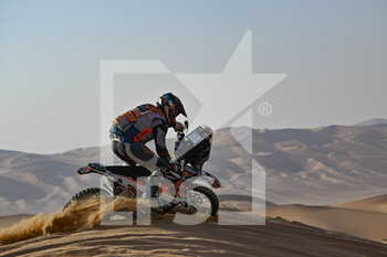 2023-01-12 - 110 PEYRARD Pierre (fra), Nomade Racing Team, KTM, Moto, action during the Stage 11 of the Dakar 2023 between Shaybah and Empty Quarter Marathon, on January 12, 2023 in Empty Quarter Marathon, Saudi Arabia - AUTO - DAKAR 2023 - STAGE 11 - GIRO D'ITALIA - CYCLING