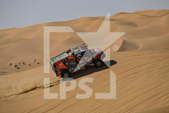2023-01-12 - 502 VAN KASTEREN Janus (nld), RODEWALD Darek (pol), SNIJDERS Marcel (nld), BOSS Machinery Team de Rooy, Iveco, Trucks, action during the Stage 11 of the Dakar 2023 between Shaybah and Empty Quarter Marathon, on January 12, 2023 in Empty Quarter Marathon, Saudi Arabia - AUTO - DAKAR 2023 - STAGE 11 - GIRO D'ITALIA - CYCLING