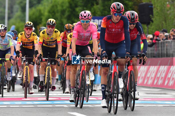 2023-05-18 - Thomas Geraint - Maglia Rosa - Giro D'Italia 2023 - 12 STAGE - BRA - RIVOLI - GIRO D'ITALIA - CYCLING