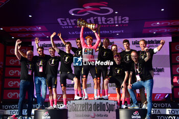 2023-05-28 - Jumbo Visma Team win the Giro d'Italia 2023 - 21 STAGE - ROMA - ROMA - GIRO D'ITALIA - CYCLING