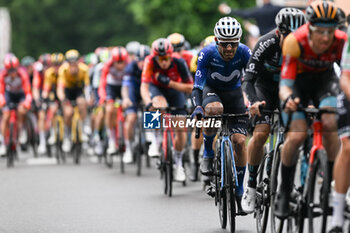 2023-05-21 - BERGAMO, ITALY - MAY 21: Jose Joaquin Rojas of Spain and Movistar Team compete during the 106th Giro d'Italia 2023, Stage 15 a 195km stage from Seregno to Bergamo / #UCIWT / on May 21, 2023 in Seregno, Italy. Photo Tiziano Ballabio - 15 STAGE - SEREGNO - BERGAMO - GIRO D'ITALIA - CYCLING