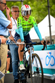 2023-06-30 - LELEIVYTĖ Rasa (LTU)Giro d'Italia Women 2023. First stage in Chianciano Terme. Time Trial Start of the stage - STAGE 1 - WOMEN'S GIRO D'ITALIA - GIRO D'ITALIA - CYCLING