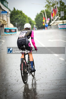 2023-06-30 - ZANARDI Silvia (ITA) Team BEPINK - GOLDGiro d'Italia Women 2023. First stage in Chianciano Terme. 
Start of the stage - STAGE 1 - WOMEN'S GIRO D'ITALIA - GIRO D'ITALIA - CYCLING