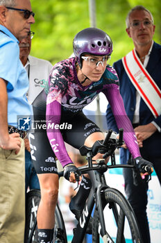 2023-06-30 - GARCIA CAÑELLAS Margarita Victo (ESP - Team LIV RACING TEQFIND - Giro d'Italia Women 2023. First stage in Chianciano Terme. Time trial. Start of the stage - STAGE 1 - WOMEN'S GIRO D'ITALIA - GIRO D'ITALIA - CYCLING