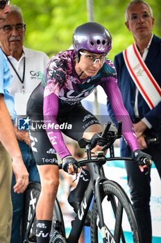2023-06-30 - GARCIA CAÑELLAS Margarita Victo (ESP - Team LIV RACING TEQFIND - Giro d'Italia Women 2023. First stage in Chianciano Terme. Time trial. Start of the stage - STAGE 1 - WOMEN'S GIRO D'ITALIA - GIRO D'ITALIA - CYCLING