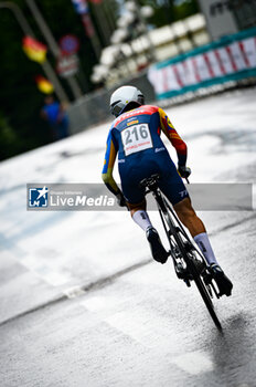 2023-06-30 - REALINI Gaia (ITA) - Team LIDL - TREK - Giro d'Italia Women 2023. First stage in Chianciano Terme. Time trial. Start of the stage - STAGE 1 - WOMEN'S GIRO D'ITALIA - GIRO D'ITALIA - CYCLING
