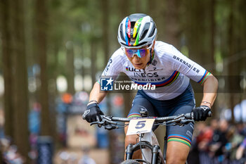2023-05-14 - Pauline FERRAND PREVOT of INEOS GRENADIERS (FRA) during the 2023 UCI MTB World Cup, XCO cycling event on May 14, 2023 in Nove Mesto Na Morave, Czech Republic - CYCLING - MTB WORLD CUP 2023 - NOVE MESTO - MTB - MOUNTAIN BIKE - CYCLING