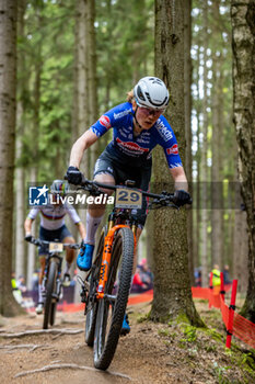 2023-05-14 - Puck PIETERSE of ALPECIN-DECEUNINCK (NED) during the 2023 UCI MTB World Cup, XCO cycling event on May 14, 2023 in Nove Mesto Na Morave, Czech Republic - CYCLING - MTB WORLD CUP 2023 - NOVE MESTO - MTB - MOUNTAIN BIKE - CYCLING