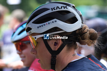 2023-07-02 - Portrait of Pauline Ferrand Prevot (FRA) before the XCO Elite Women race, at UCI MTB World Series 2023, Val di Sole stage on July 02, 2023 in Val di Sole, Trento, Italy. - UCI MTB WORLD CUP - XCO ELITE WOMEN RACE - MTB - MOUNTAIN BIKE - CYCLING