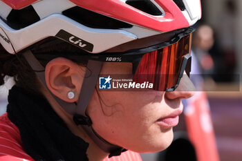 2023-07-02 - Portrait of Ronja Blochlinger (SUI) after the finish line during XCO U23 Women race, at UCI MTB World Series 2023, Val di Sole stage on July 02, 2023 in Val di Sole, Trento, Italy. - UCI MTB WORLD CUP - XCO U23 WOMEN RACE - MTB - MOUNTAIN BIKE - CYCLING